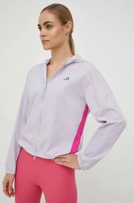 Zdjęcie produktu adidas Performance kurtka do biegania Run It kolor fioletowy przejściowa
