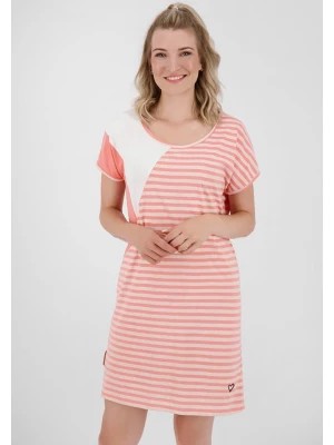 Zdjęcie produktu alife and kickin Sukienka "Milana" w kolorze brzoskwiniowym rozmiar: S
