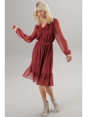 Zdjęcie produktu Aniston Sukienka w kolorze bordowym rozmiar: 44