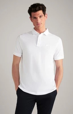 Zdjęcie produktu Bawełniana koszulka polo Primus w kolorze białym Joop
