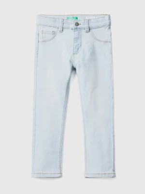 Zdjęcie produktu Benetton, Five-pocket Slim Fit Jeans, size 82, Sky Blue, Kids United Colors of Benetton