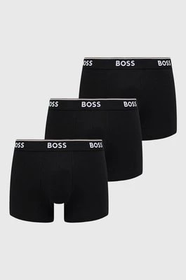 Zdjęcie produktu BOSS bokserki 3 - pack męskie kolor czarny 50475274