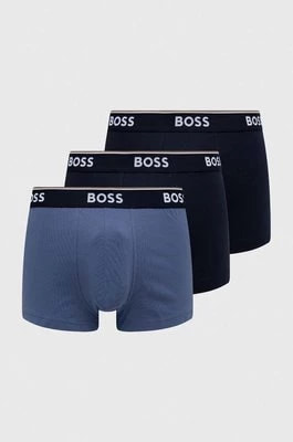 Zdjęcie produktu BOSS bokserki 3-pack męskie kolor granatowy