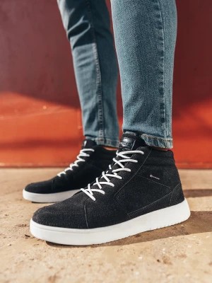 Zdjęcie produktu Buty męskie sneakersy za kostkę - czarne V3 T418
 -                                    44