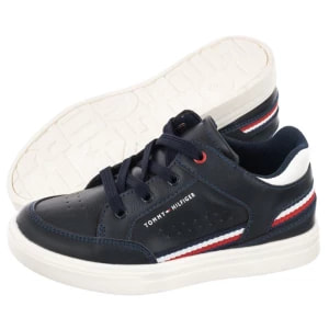 Zdjęcie produktu Buty Mid Cut Lace-Up Sneaker T1B4-32043-0621 X007 Blue/White (TH262-a) Tommy Hilfiger