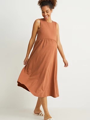 Zdjęcie produktu C&A Sukienka ciążowa, Brązowy, Rozmiar: S