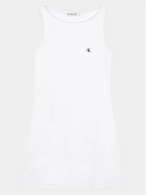 Zdjęcie produktu Calvin Klein Jeans Sukienka codzienna Badge IG0IG02498 Biały Regular Fit