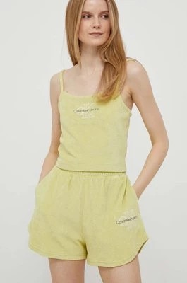 Zdjęcie produktu Calvin Klein Jeans top damski kolor zielony