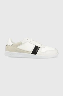 Zdjęcie produktu Calvin Klein sneakersy LOW TOP LACE UP MIX kolor biały HM0HM00491