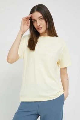 Zdjęcie produktu Champion t-shirt bawełniany kolor żółty