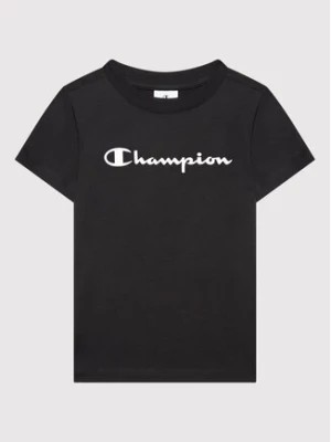 Zdjęcie produktu Champion T-Shirt Contrast Script Logo 404541 Czarny Regular Fit