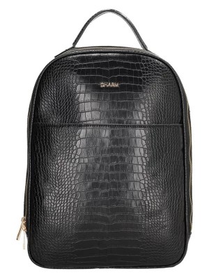 Zdjęcie produktu Charm Plecak "Midwood" w kolorze czarnym - 28 x 38 x 10 cm rozmiar: onesize
