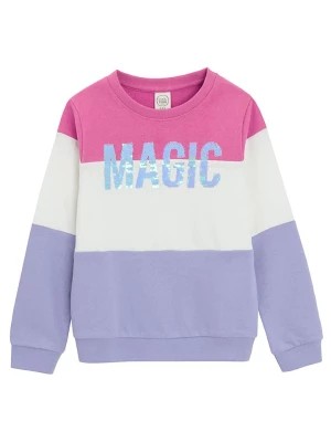 Zdjęcie produktu COOL CLUB Bluza w kolorze fioletowo-biało-różowym rozmiar: 104