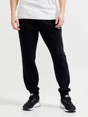 Zdjęcie produktu Craft Spodnie dresowe "Core Craft" w kolorze czarnym rozmiar: L