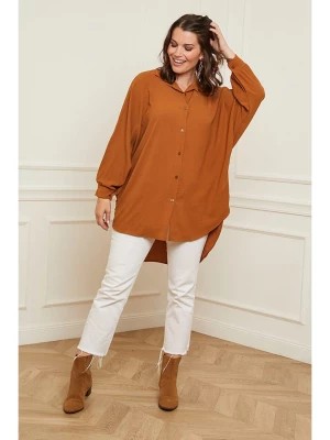 Zdjęcie produktu Curvy Lady Koszula w kolorze jasnobrązowym rozmiar: 48/50