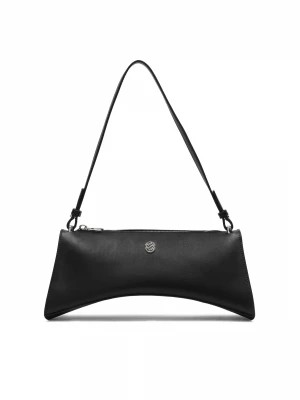 Zdjęcie produktu Czarna torebka o podłużnym kształcie Kazar