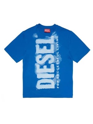 Zdjęcie produktu Diesel Kid Koszulka w kolorze niebieskim rozmiar: 128