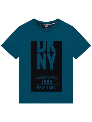Zdjęcie produktu DKNY Koszulka w kolorze niebieskim rozmiar: 176
