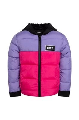 Zdjęcie produktu Dkny kurtka dziecięca kolor różowy