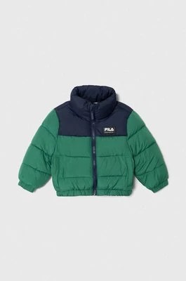 Zdjęcie produktu Fila kurtka dziecięca THELKOW blocked padded jacket kolor zielony