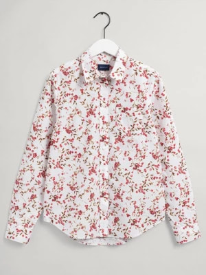 Zdjęcie produktu GANT damska koszula z nadrukiem pąka róży