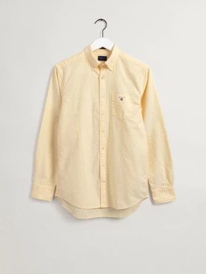 Zdjęcie produktu GANT Erkek Sarı Regular Fit Oxford Gömlek