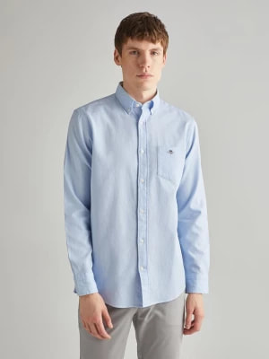 Zdjęcie produktu GANT Męska koszula o fakturze plastra miodu Regular Fit