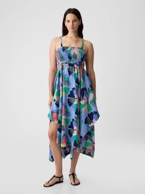 Zdjęcie produktu GAP Sukienka w kolorze niebieskim ze wzorem rozmiar: M