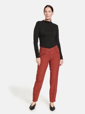 Zdjęcie produktu Gerry Weber Spodnie w kolorze czerwonym rozmiar: 42