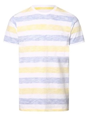 Zdjęcie produktu GRAAF Koszulka męska Mężczyźni Bawełna niebieski|żółty|biały|wielokolorowy w paski,