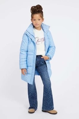 Zdjęcie produktu Guess kurtka dziecięca kolor niebieski