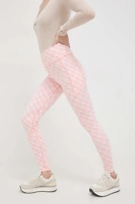 Zdjęcie produktu Guess legginsy damskie kolor różowy wzorzyste V4RB16 MC03W