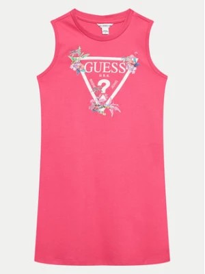 Zdjęcie produktu Guess Sukienka codzienna J4RK38 KA6W4 Różowy Comfort Fit