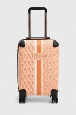 Zdjęcie produktu Guess walizka kolor pomarańczowy TWS745 29830