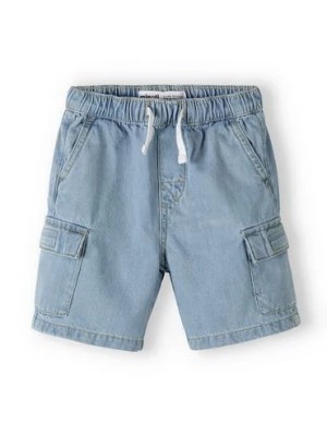 Zdjęcie produktu Jasnoniebieskie szorty jeansowe dla niemowlaka Minoti