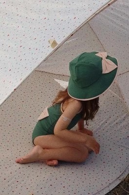 Zdjęcie produktu Konges Sløjd kapelusz dziecięcy kolor zielony