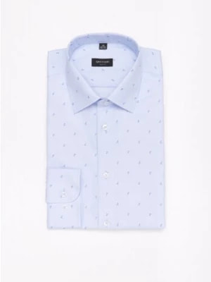 Zdjęcie produktu koszula corsini 3173t długi rękaw slim fit błękit Recman