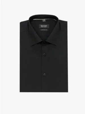 Zdjęcie produktu koszula versone cod4 krótki rękaw custom fit czarny Recman
