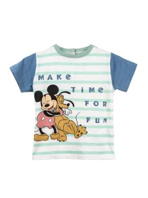 Zdjęcie produktu Koszulka chłopięca w paski Myszka Mickey