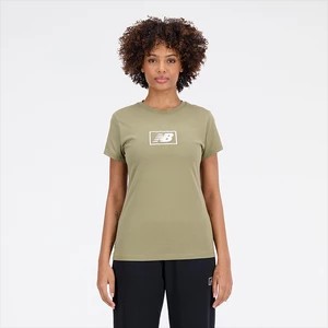 Zdjęcie produktu Koszulka damska New Balance WT33515CGN - zielona