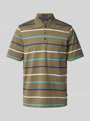 Zdjęcie produktu Koszulka polo o kroju regular fit z kieszenią na piersi maerz muenchen