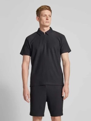 Zdjęcie produktu Koszulka polo o kroju relaxed fit z efektem prążkowania Selected Homme