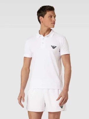 Zdjęcie produktu Koszulka polo w jednolitym kolorze model ‘ESSENTIAL’ Emporio Armani