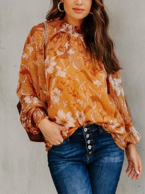 Zdjęcie produktu LA Angels Bluzka w kolorze pomarańczowym rozmiar: XL