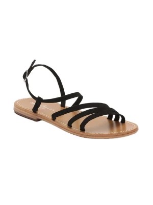 Zdjęcie produktu Les BAGATELLES Skórzane sandały "Ahi" w kolorze czarnym rozmiar: 38