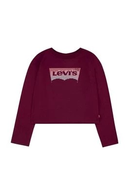 Zdjęcie produktu Levi's longsleeve dziecięcy kolor czerwony