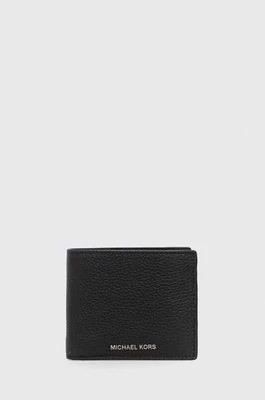 Zdjęcie produktu Michael Kors portfel skórzany męski kolor czarny