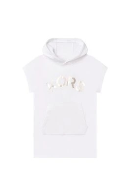 Zdjęcie produktu Michael Kors sukienka bawełniana dziecięca R12103.114.150 kolor biały mini prosta