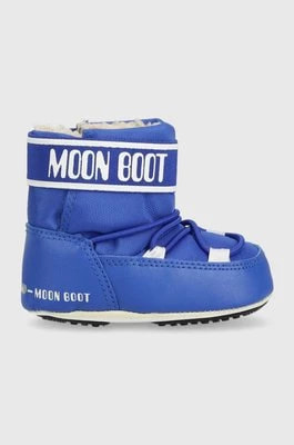 Zdjęcie produktu Moon Boot śniegowce dziecięce kolor niebieski