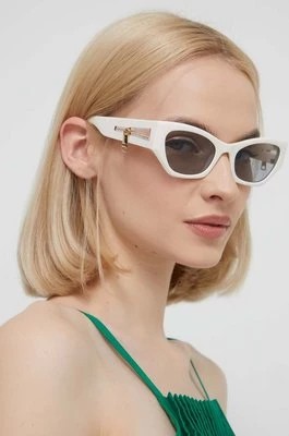 Zdjęcie produktu Moschino okulary przeciwsłoneczne damskie kolor biały MOS159/S